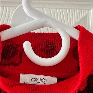 Caché Red Knit Sweater